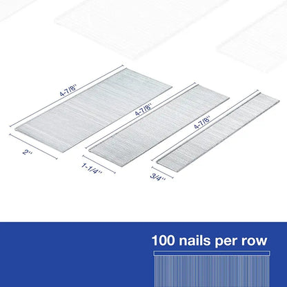 WORKPRO 6000-Count 18-Gauge Brad Nails for Pneumatic & Electric Nailers
