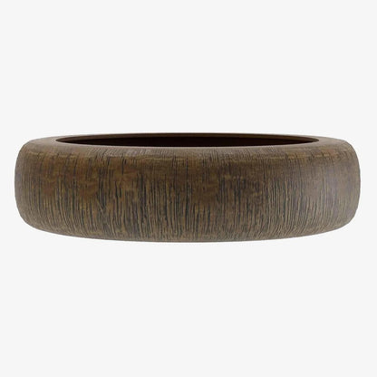 Coupelle vide-poches design imitation bois Lagos