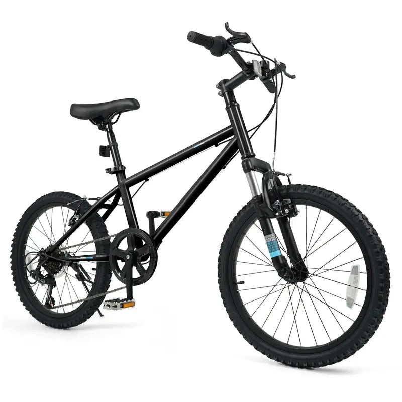 Kids’ 20- and 24-Inch Mountain Bike  6-Speed Drivetrain with Front Suspension Fork