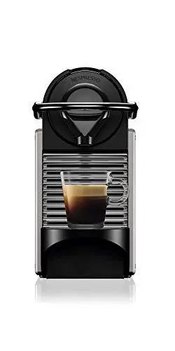 Nespresso Pixie Espresso Machine by Breville  Compact Titanium-Finish Coffee Maker