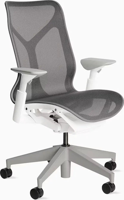 Cosm Mid-Back Ergonomic Office Chair  Adaptive Support & Breathable Fabric