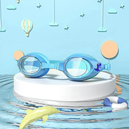 Children’s Waterproof Swim Goggles  Anti-Fog, Comfort-Fit Training Eyewear for Beginners