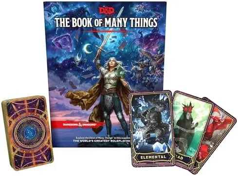 Dungeons & Dragons Deck of Many Things  Includes Book of Many Things
