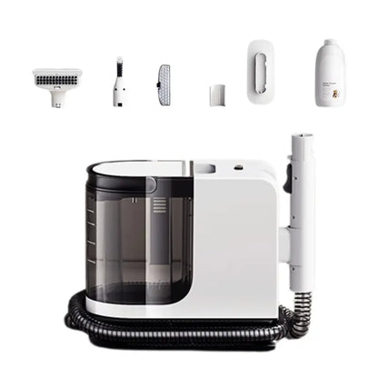 Lightweight Carpet & Upholstery Cleaner  18KPa Suction Power, Portable Deep-Cleaning Tool