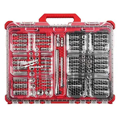 Milwaukee Ratchet & Socket Set 106PC 48-22-9486  Durable, Comprehensive Tool Kit