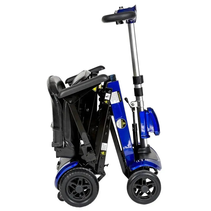 Lightweight Folding Travel Scooter  On-the-Go Personal Transport with Compact Storage Design