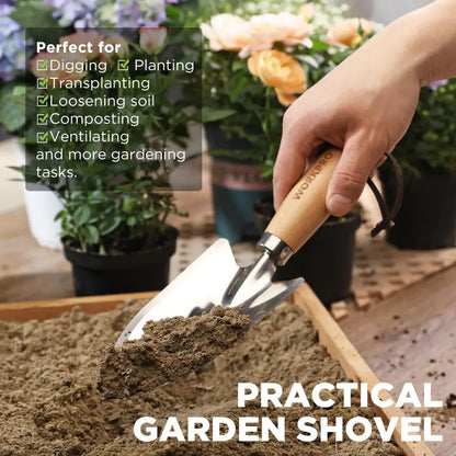 WORKPRO 3-Piece Garden Weed Removal Set  Crack Weeder & Hand Trowel