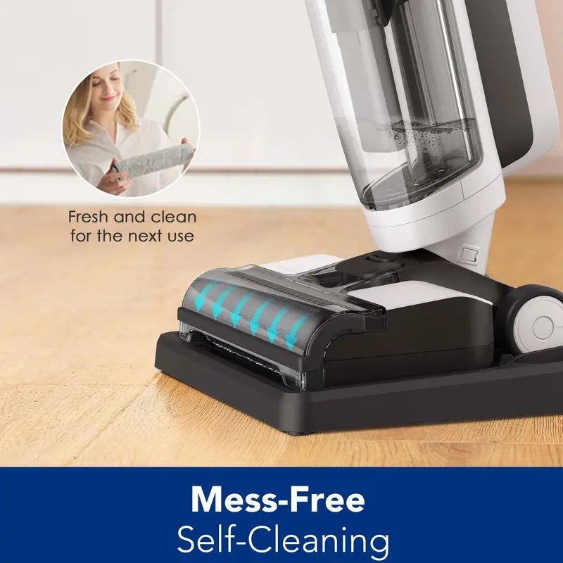 Tineco iFLOOR 3 Breeze Complete Cordless Wet Dry Vacuum Cleaner with Self-Cleaning for Hard Floors