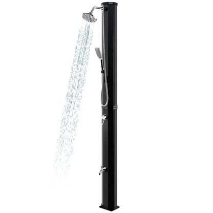9.3-Gallon Solar Garden Shower  Eco-Friendly Outdoor Rinse Station