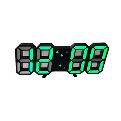 Large-Display Digital Wall Clock  Bright LED Readability