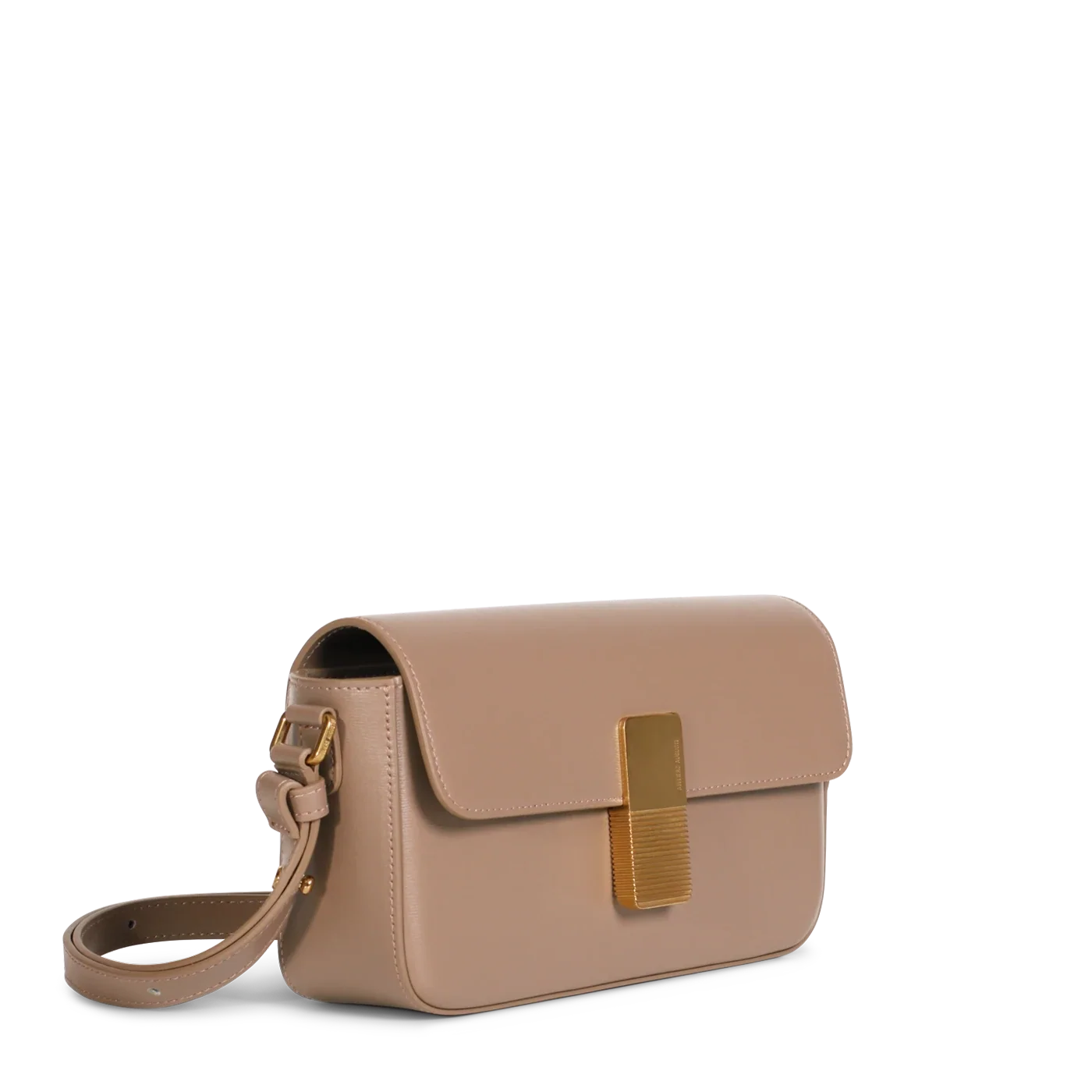 Monceau Baguette - Cuir Box Taupe
