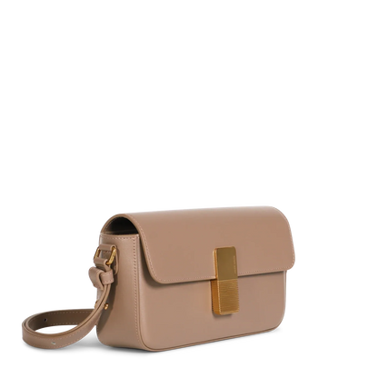 Monceau Baguette - Cuir Box Taupe