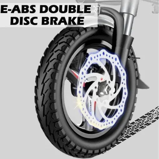 Foldable 250W Electric Bike  14″ LCD Display, Removable Lithium Battery, Dual Hydraulic Disc Brakes