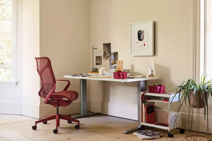 Cosm Mid-Back Ergonomic Office Chair  Adaptive Support & Breathable Fabric