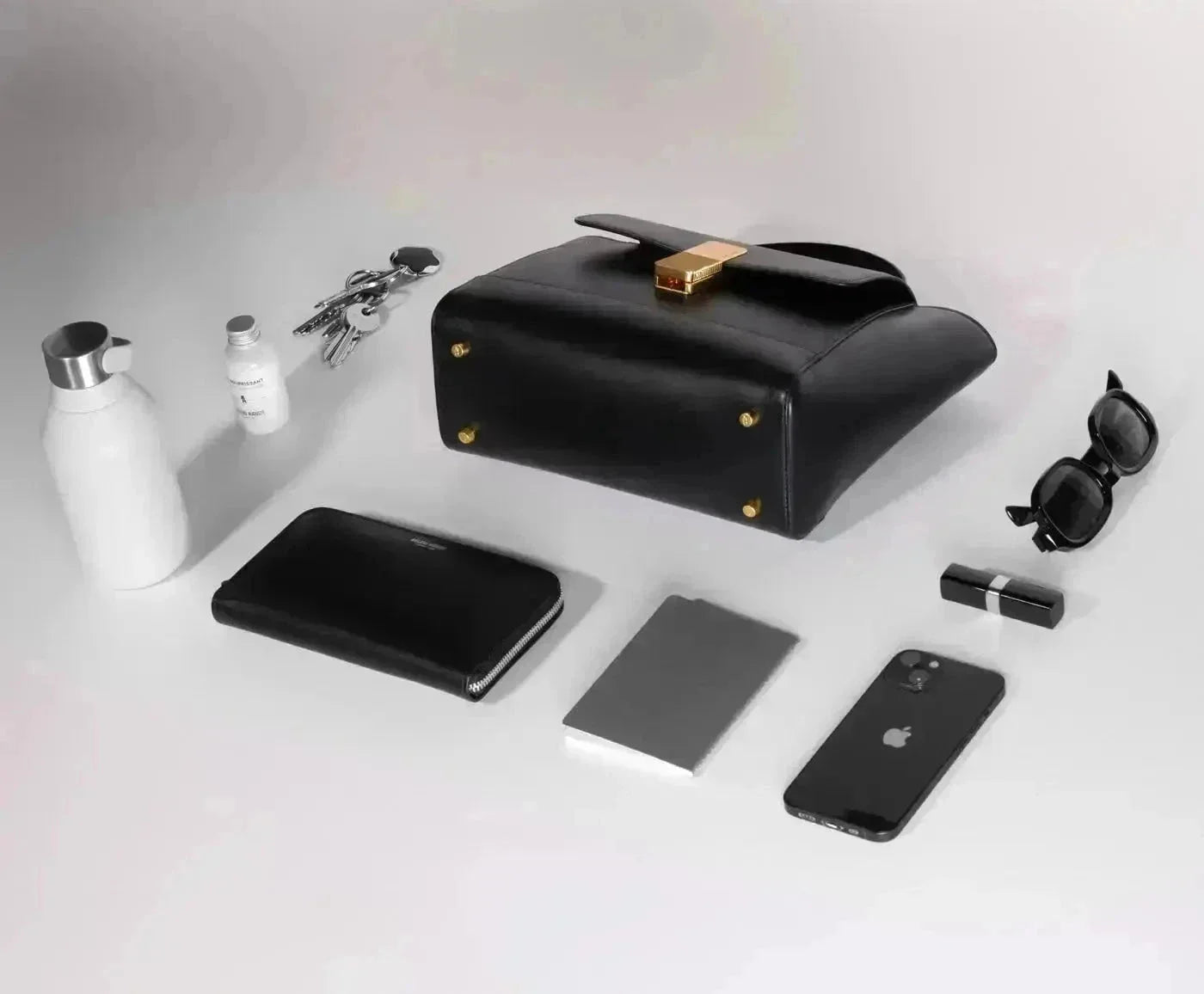 Marly - Cuir Box Chocolat