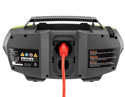 Ryobi One+ 18V P746 Radio with Dual Power & Bluetooth