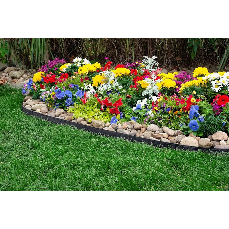 EasyFlex Tall Wall No-Dig Landscape Edging, 90′ kit