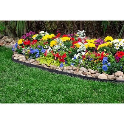 EasyFlex Tall Wall No-Dig Landscape Edging, 90′ kit