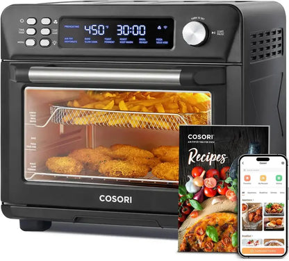 COSORI 12-in-1 Smart Air Fryer Toaster Oven  Countertop Convection Oven with Airfry Function