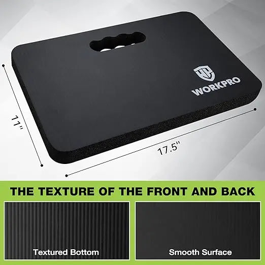 WORKPRO Extra-Thick Dual Kneeling Pad Set for Gardening, Baby Care, and Fitness Use