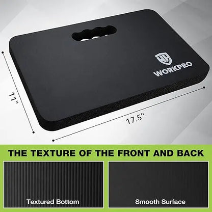 WORKPRO Extra-Thick Dual Kneeling Pad Set for Gardening, Baby Care, and Fitness Use