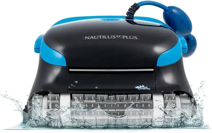 Dolphin Nautilus CC Plus Robotic Pool Cleaner  Wi-Fi Enabled, Wall-Climbing Vacuum for In-Ground Pools up to 50 Feet