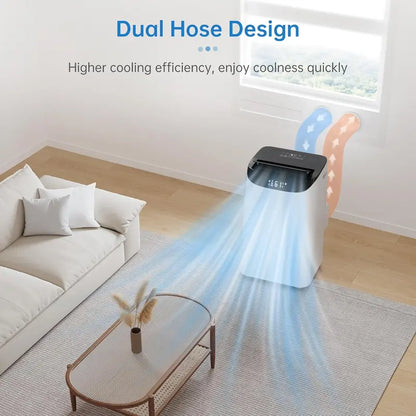700 sq. ft. 3-in-1 Portable Air Conditioner  Energy-Efficient Cooling Unit with Remote & Installation Kit