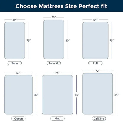 12-Inch Cooling Gel Memory Foam Mattress  Medium-Firm, CertiPUR-US Certified, Bed-in-a-Box