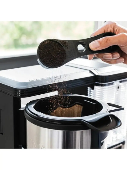 Ninja CM401 10-Cup Coffee Maker  4-Brew Style Machine with Frother, Glass Carafe, and Built-in Reservoir
