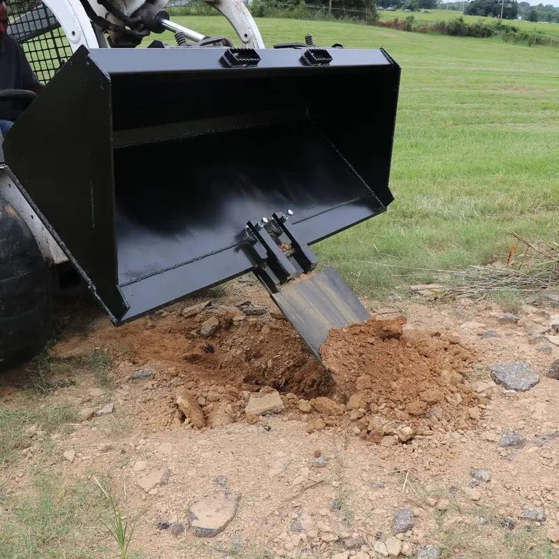 Attachments Quick-Connect Spade & Digging Combo  45″ x 18″ Attachment for Footings, Trenching, and Stump Removal