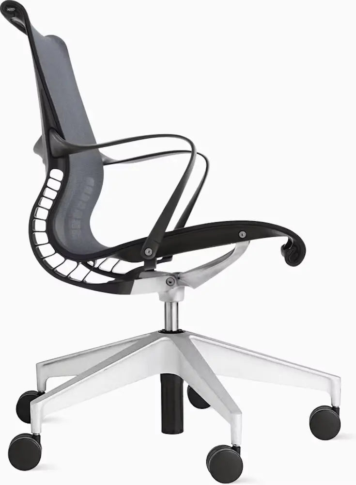 Setu Chair with Armrests  Flexible Kinetic Support &amp; Four-Way Adjustable Arms