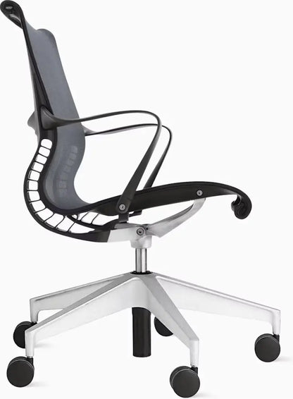 Setu Chair with Armrests  Flexible Kinetic Support &amp; Four-Way Adjustable Arms