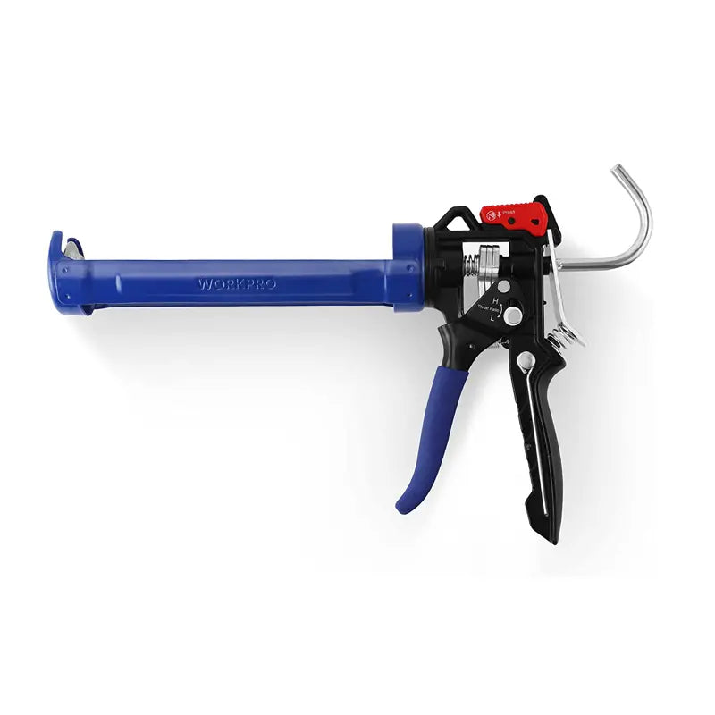 WORKPRO Adjustable Thrust Caulking Gun for Standard Cartridge Tubes