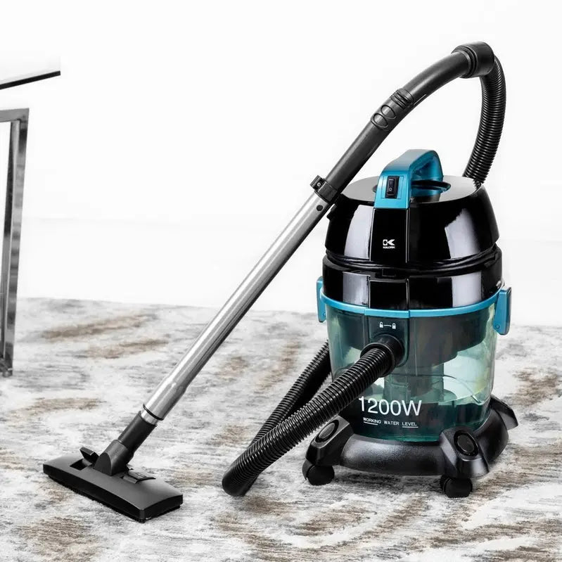 Blue Water Filtration Vacuum Cleaner  Wet/Dry Capability with HEPA Filtration and Cyclonic Separation