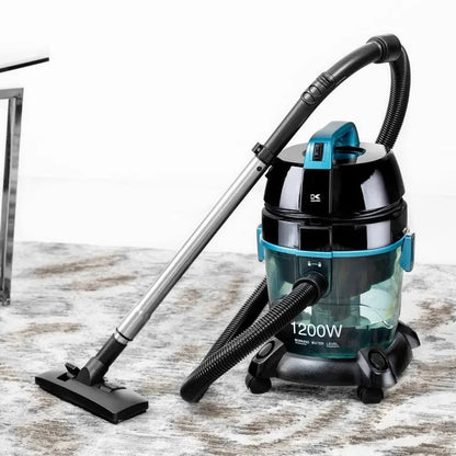 Blue Water Filtration Vacuum Cleaner  Wet/Dry Capability with HEPA Filtration and Cyclonic Separation
