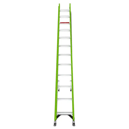 Little Giant HyperLite 24-Foot Fiberglass Extension Ladder  Lightweight, CSA-Approved, 300-Lb Load Capacity