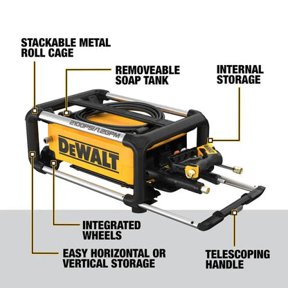 DEWALT Pressure Washer 2100PSI Electric Cold Water