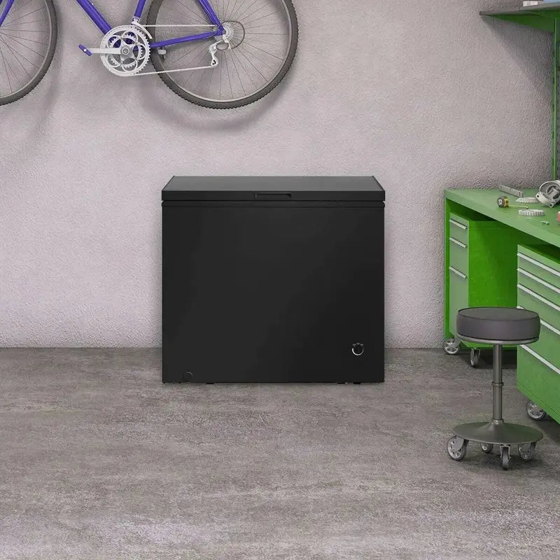 Arctic King 7.0 Cu. Ft. Compact Chest Freezer  Sleek Black Finish