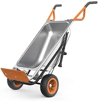 Worx WG050 8-in-1 Heavy Duty Aerocart Garden Cart & Wheelbarrow/Dolly