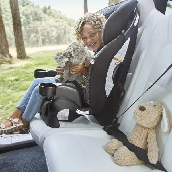 Chase Plus 2-in-1 Convertible Booster Seat  Grenada Green, Rear-Facing to Forward-Facing