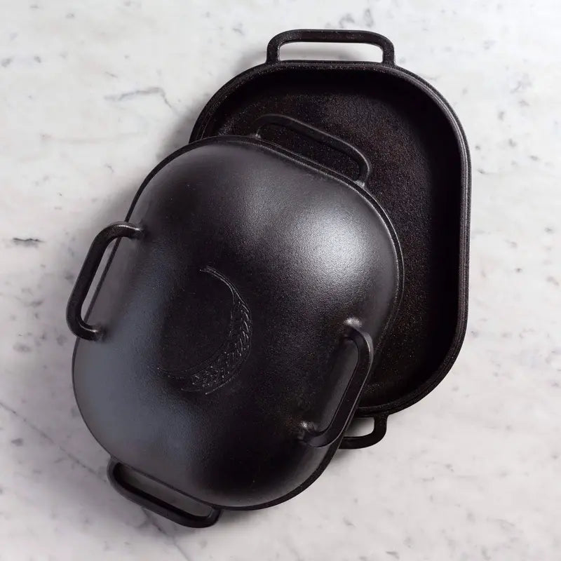 Challenger Cast Iron Bread Pan  Heavy-Duty Loaf Baking Dish for Artisan Results
