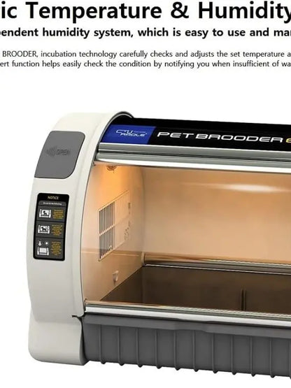 Curadle R-com MXB60N Pet Brooder with Bonus Tray, 2-Year Warranty  Incubators & Brooders