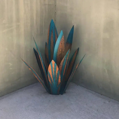 Eternal Agave Rust-Resistant Metal Sculpture  Indoor/Outdoor Art Piece