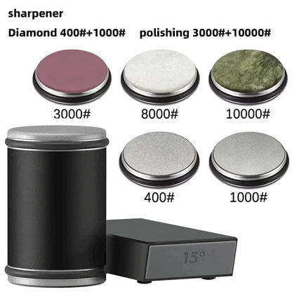 Dual-Angle Rolling Knife Sharpener  Precision Edge Restorer for Home Chefs
