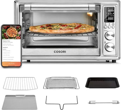 13-in-1 Smart Air Fryer Toaster Oven with App & Voice Control  32-Quart Convection Countertop Oven