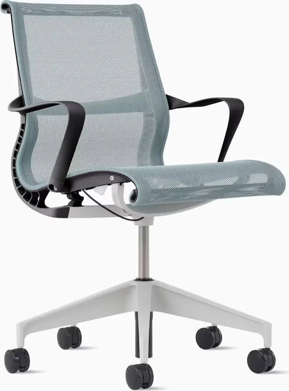 Setu Chair with Armrests  Flexible Kinetic Support &amp; Four-Way Adjustable Arms