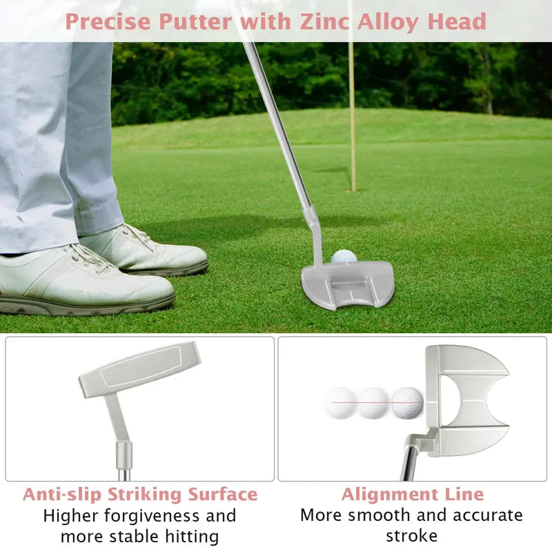 Complete Women’s Golf Club Set  9-Piece Right-Handed Starter Kit for Beginners