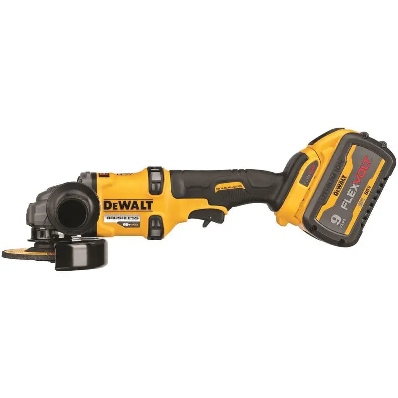DEWALT FLEXV 60V MAX* 4 1/2″  6″ Grinder with Kickback Brake Kit DCG418X1 from DEWALT