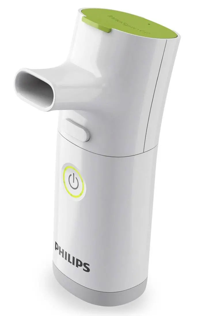 Philips InnoSpire Go Portable Mesh Nebulizer  Quick, Easy Treatment, Auto Shut-Off, Compact Design