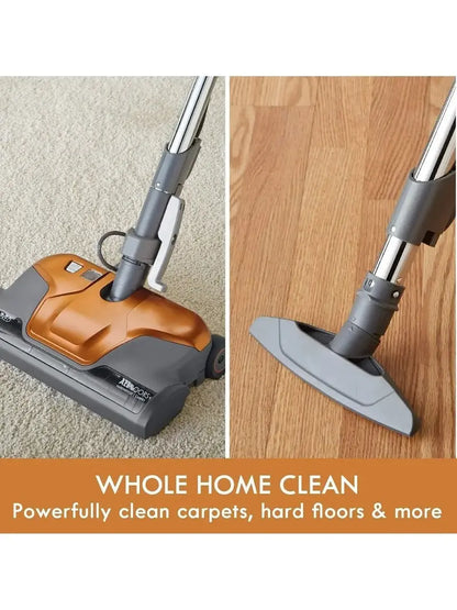 Kenmore 81214 Bagged Canister Vacuum  200 Series Upright-Style Cleaner with Attachments, Orange Design